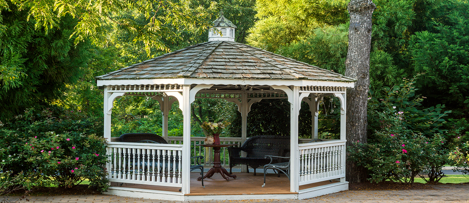 UNWIND AND RELAX IN OUR GAZEBO